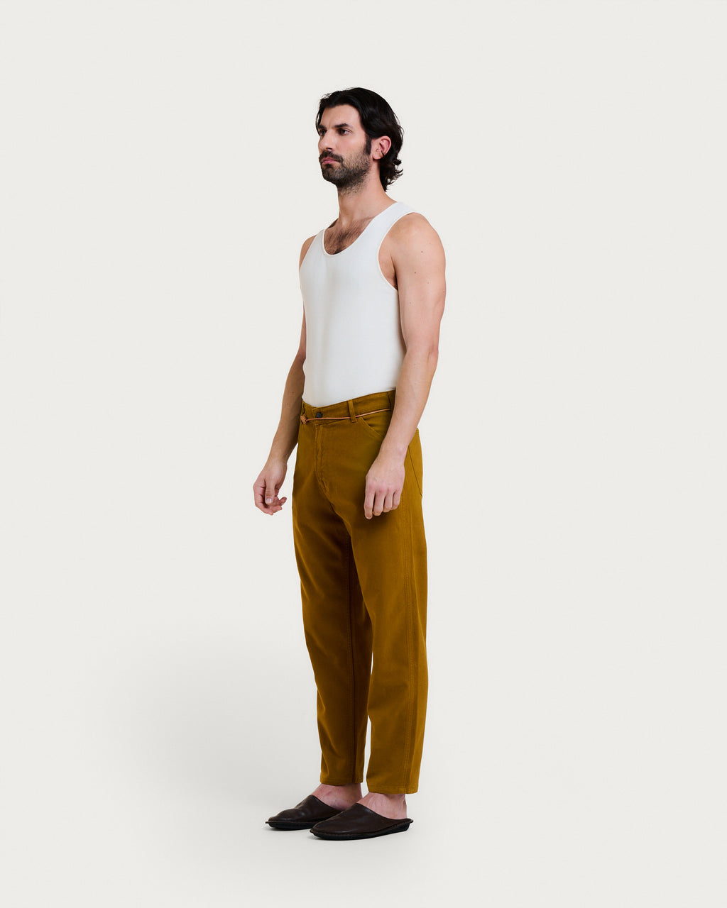 CARAMEL TWILL JABALI TROUSERS
