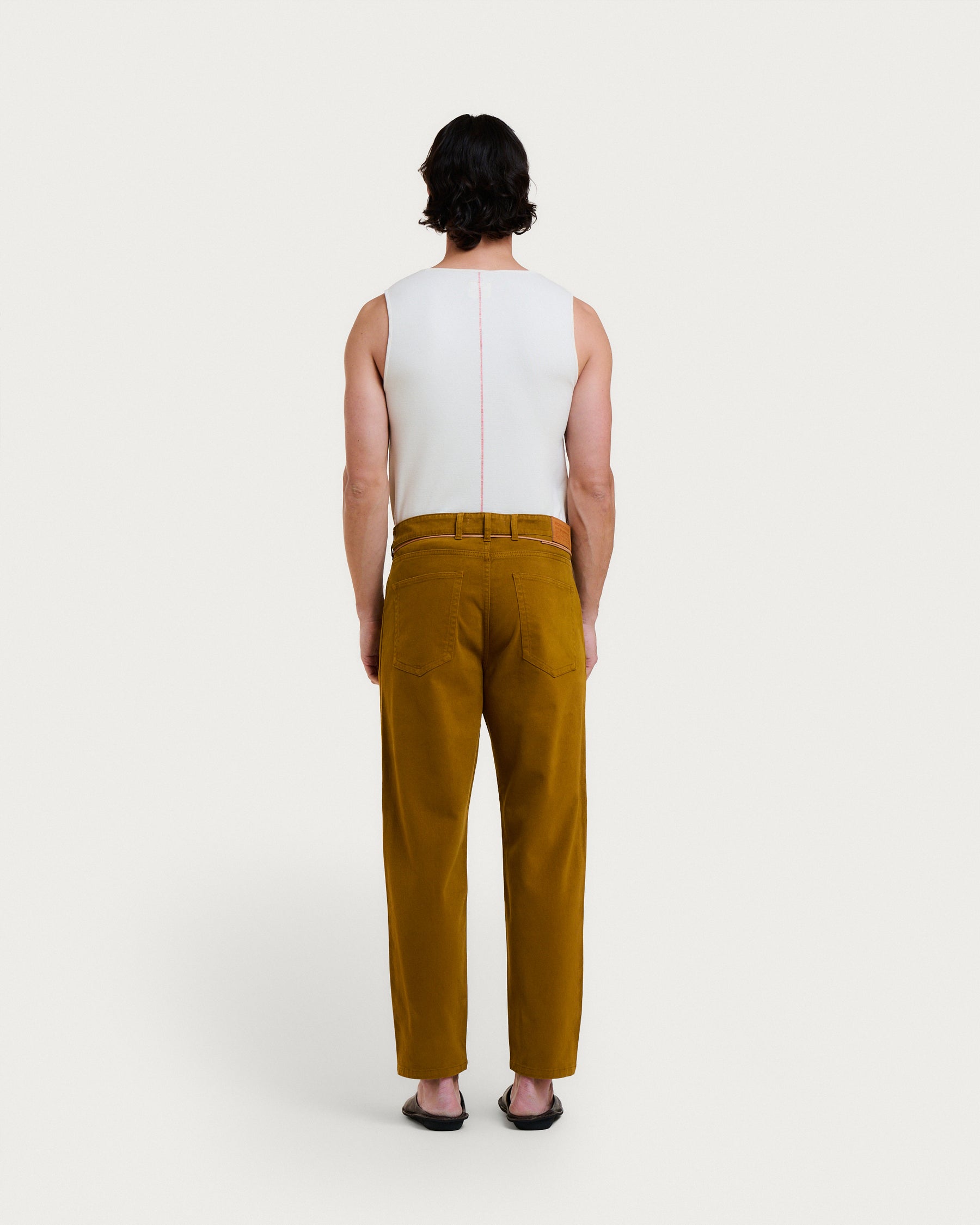 CARAMEL TWILL JABALI TROUSERS