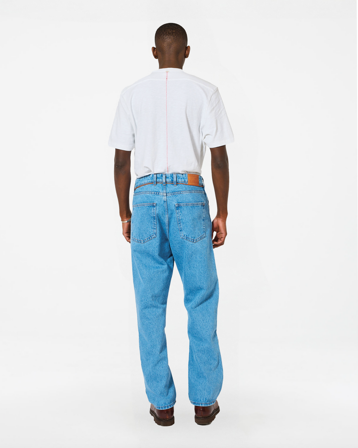 JEAN JABALI ALGO WIDE BLEACHED