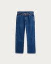 JABALI WIDE ALGO WASHED JEANS