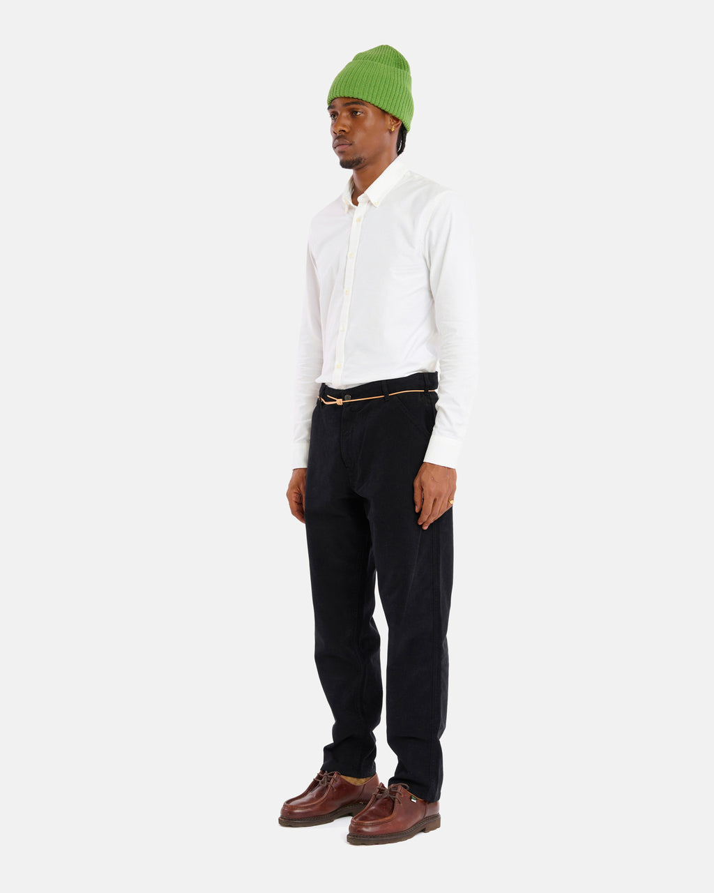 JABALI TWILL BLACK JEANS