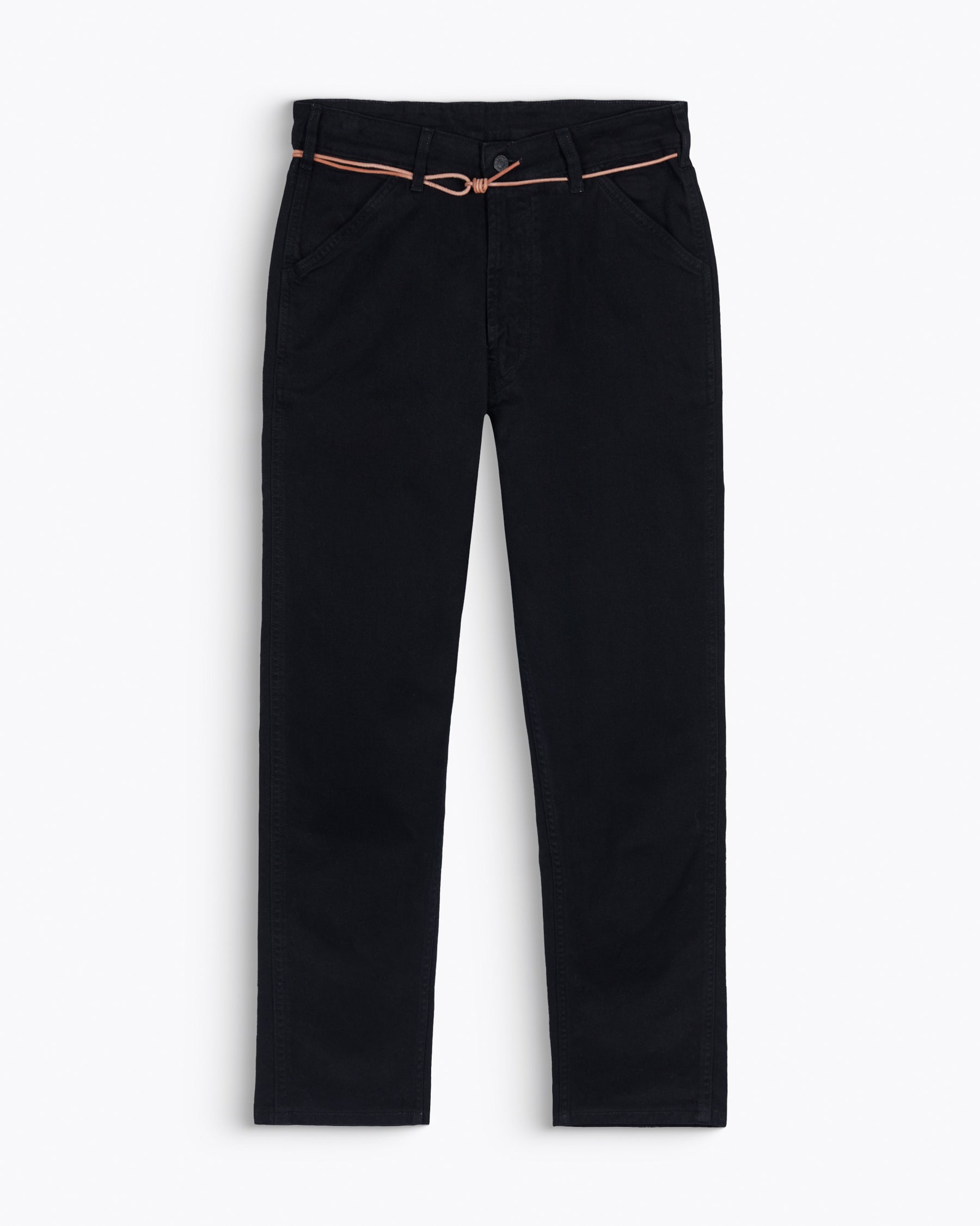 JABALI TWILL BLACK JEANS