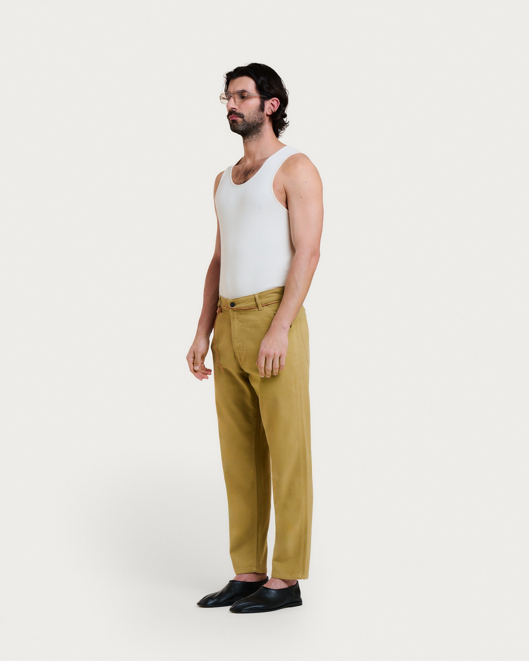 JABALI TWILL DESERT BEIGE TROUSERS