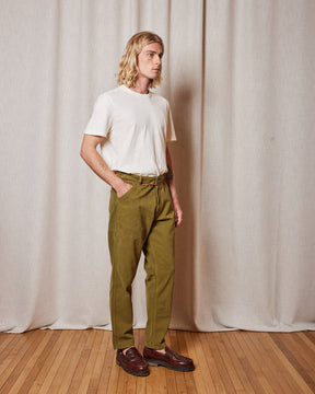 PANTALON JABALI TWILL LIZARD GREEN