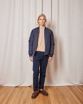 VESTE JR PUFFER NAVY