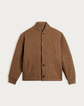 JR FLUFF HAZELNUT JACKET