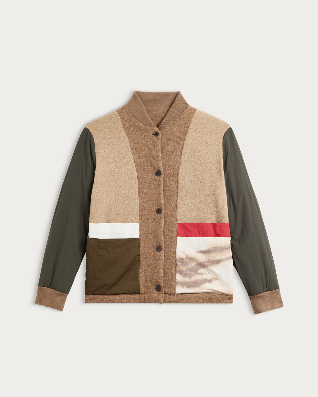 JR FLUFF HAZELNUT JACKET