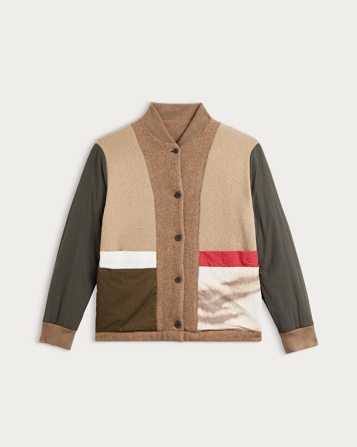 JR FLUFF HAZELNUT JACKET