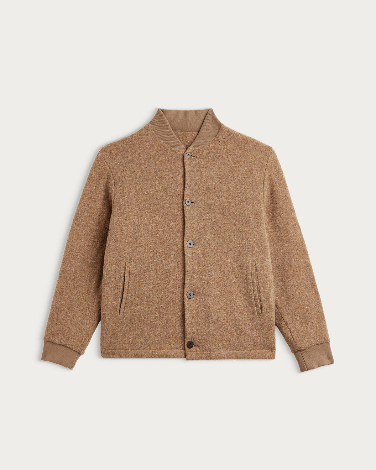 JR FLUFF HAZELNUT JACKET