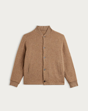 JR FLUFF HAZELNUT JACKET