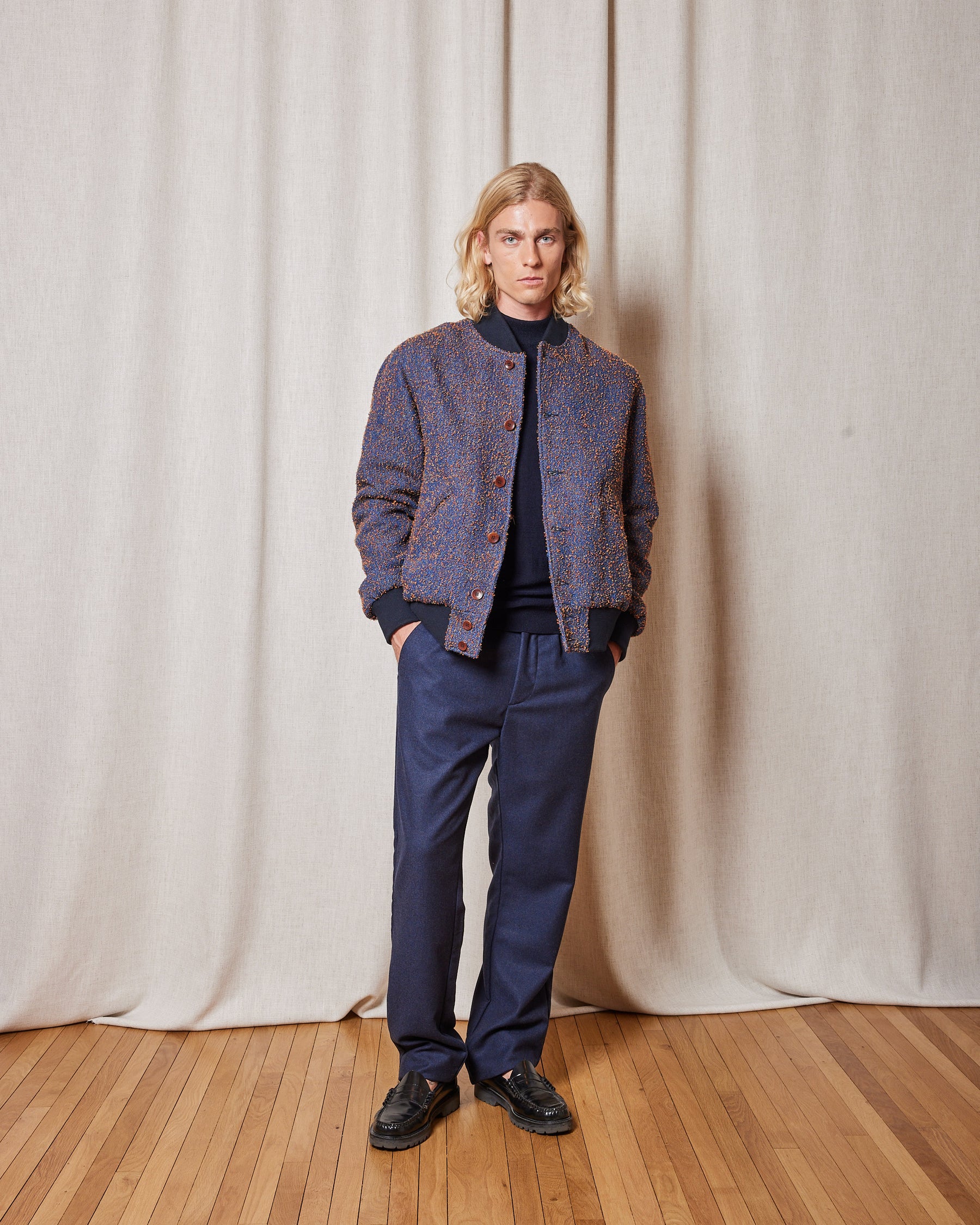 VESTE KAPPA BOUCLE MULTI