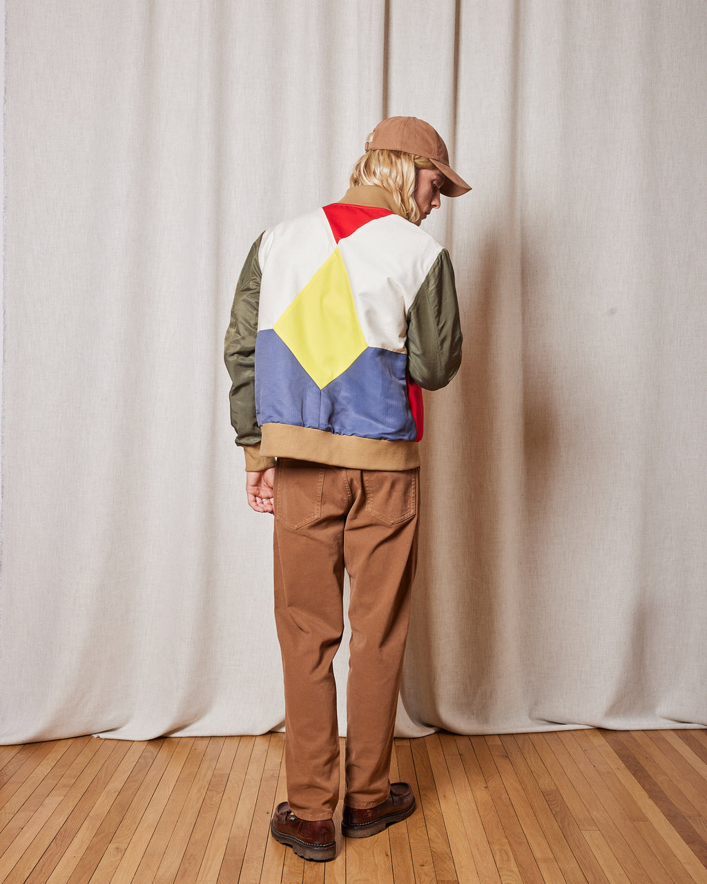 VESTE KAPPA MOLESKINE BROWN