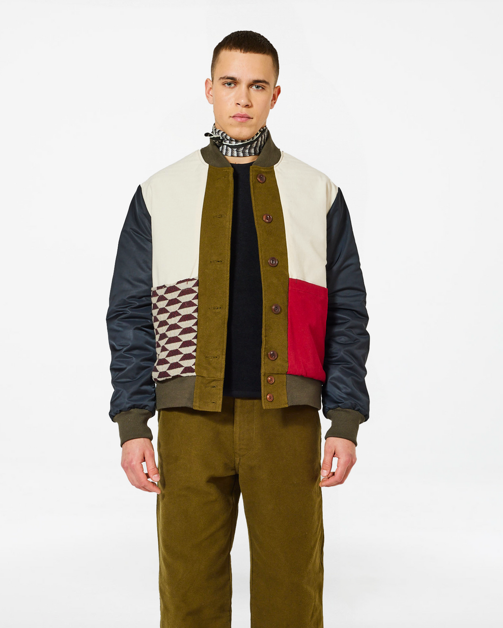 VESTE KAPPA VOSGES KHAKI