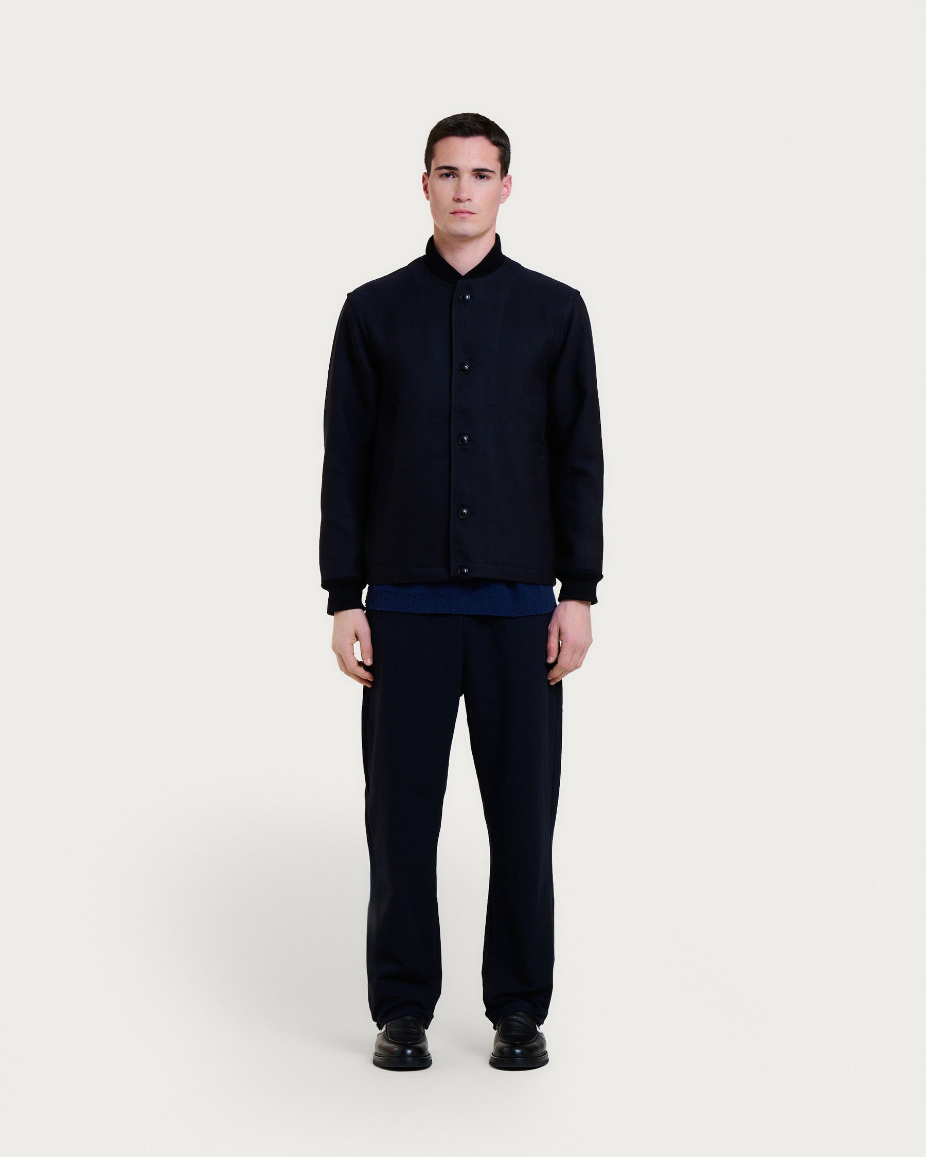 KETON SILK NAVY JACKET