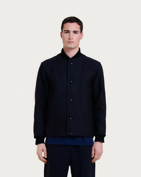 KETON SILK NAVY JACKET