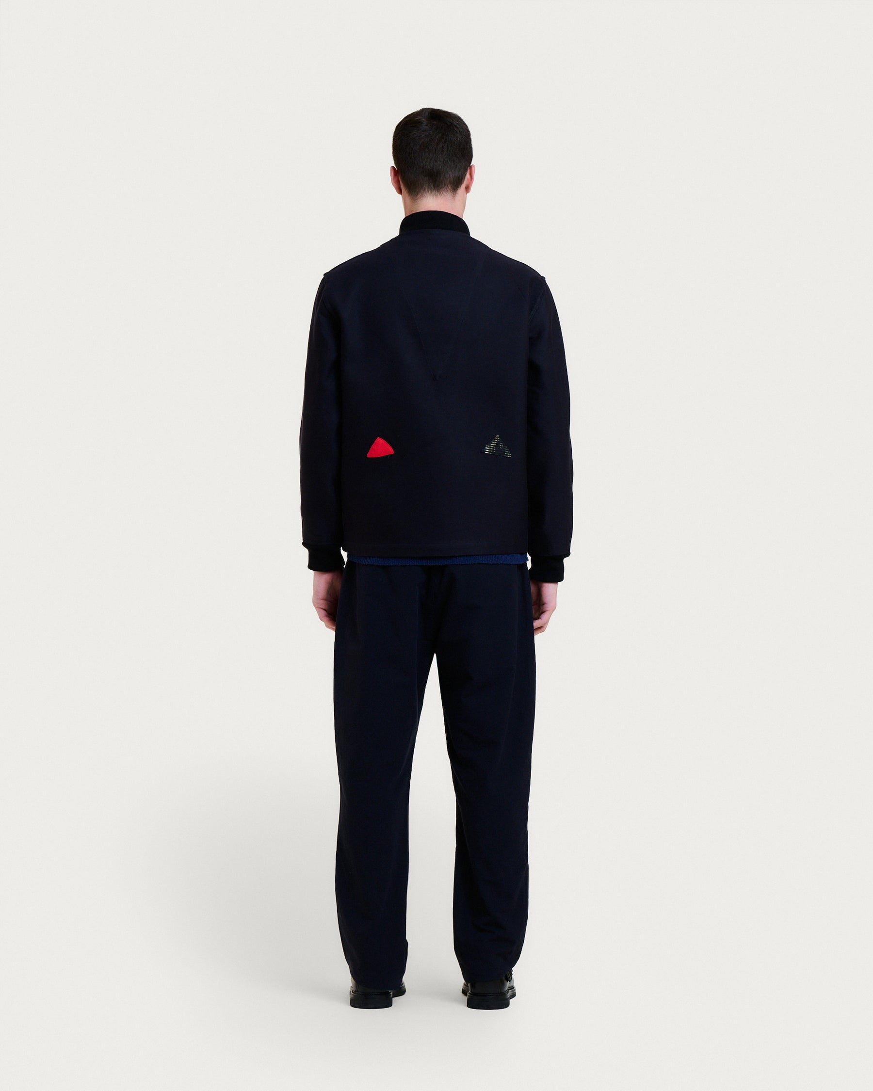 KETON SILK NAVY JACKET