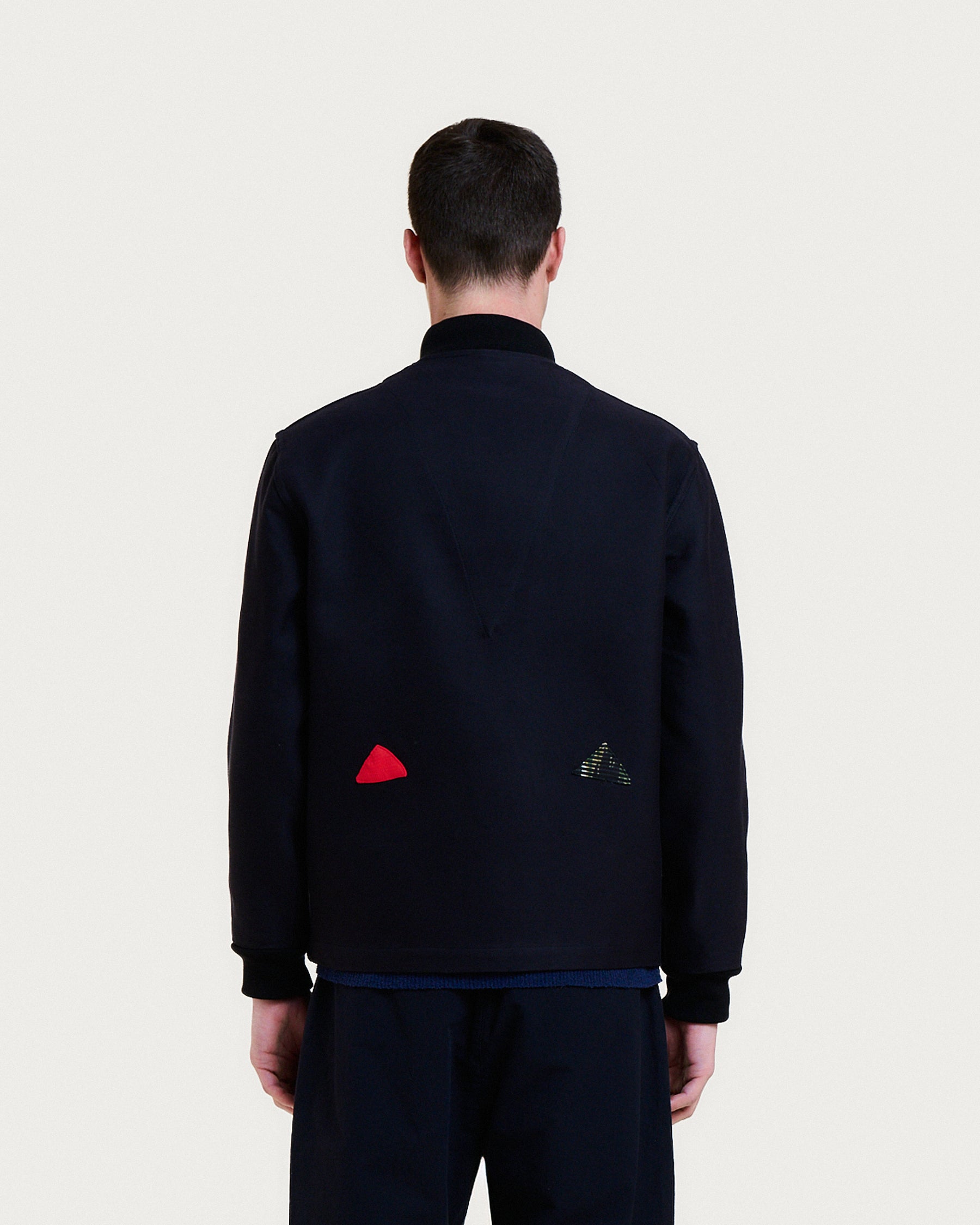 KETON SILK NAVY JACKET