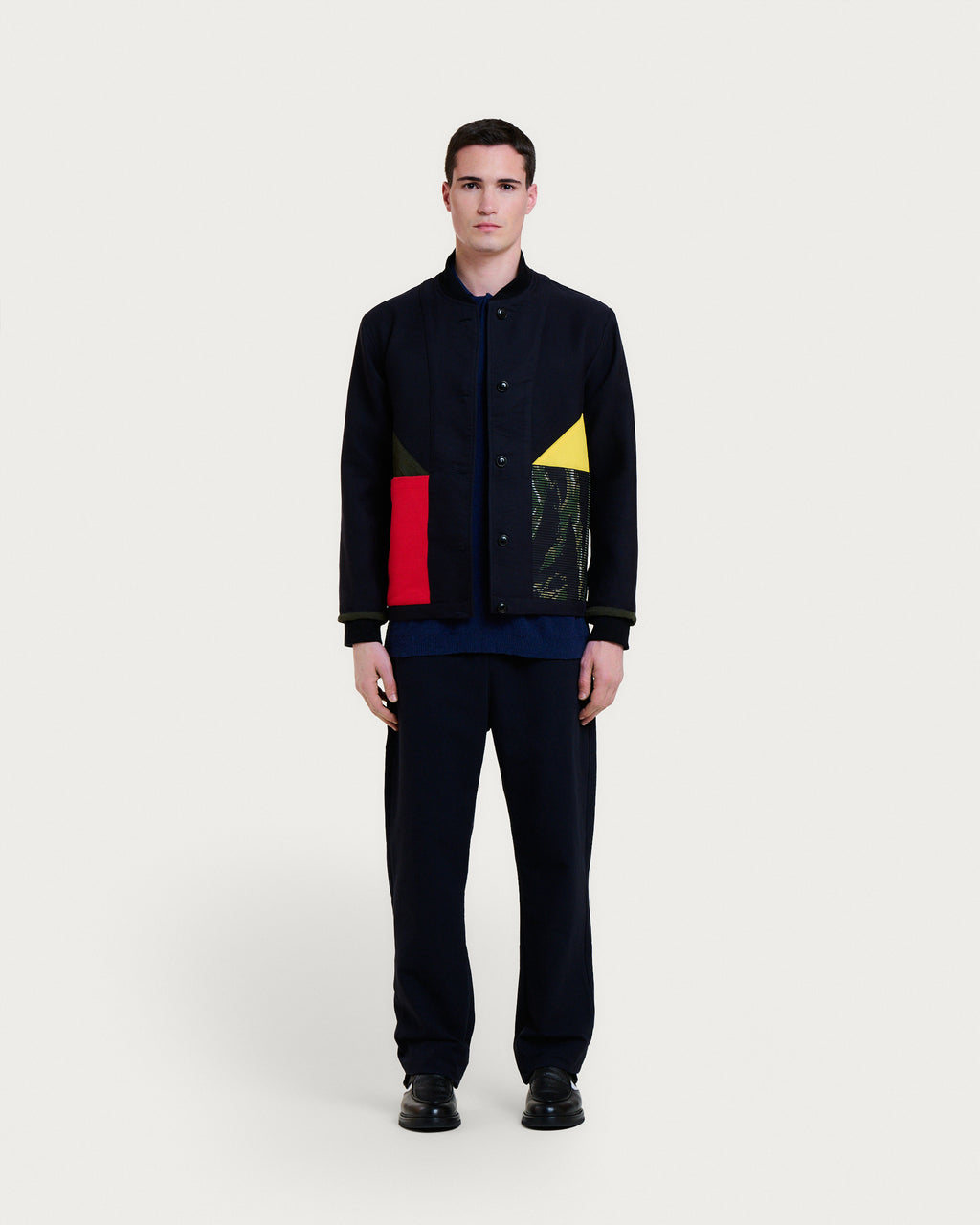 KETON SILK NAVY JACKET