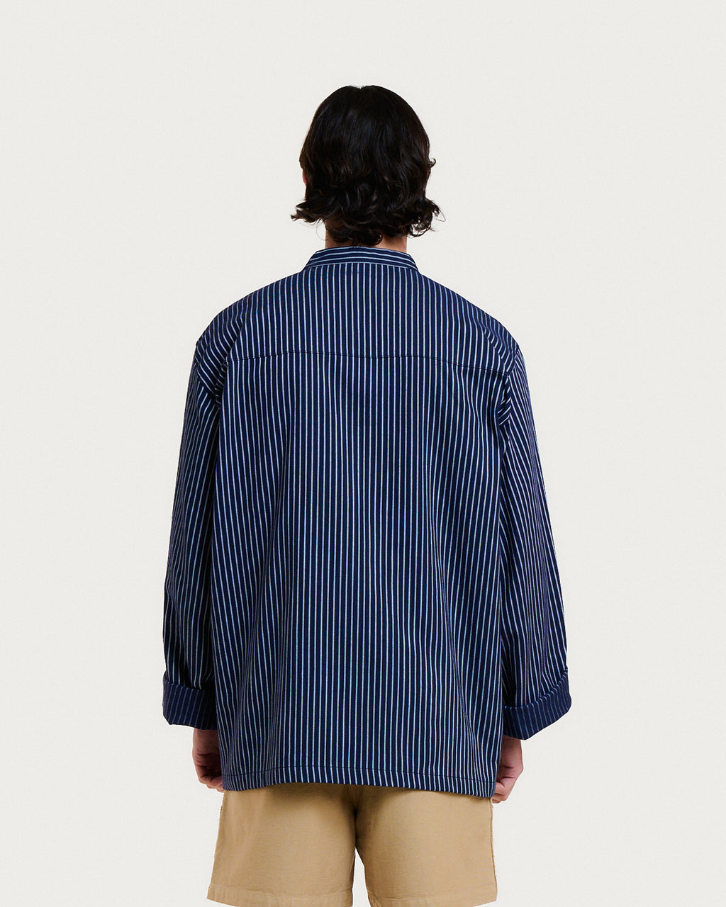 KYOS STRIPES NAVY STRIPES SHIRT