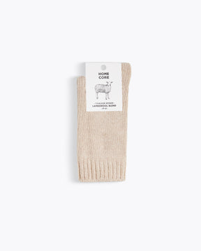 WOOL SOCKS - RUSTIC BEIGE