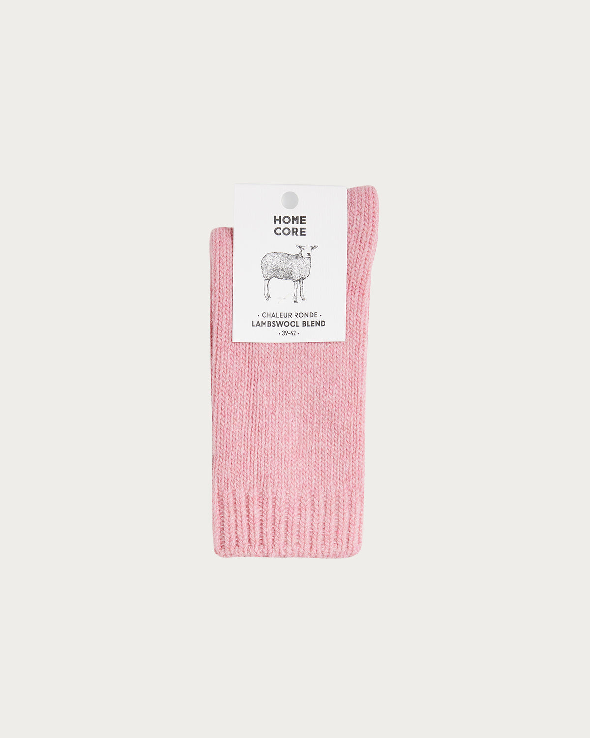 WOOL SOCKS - RUSTIC DUSTY PINK