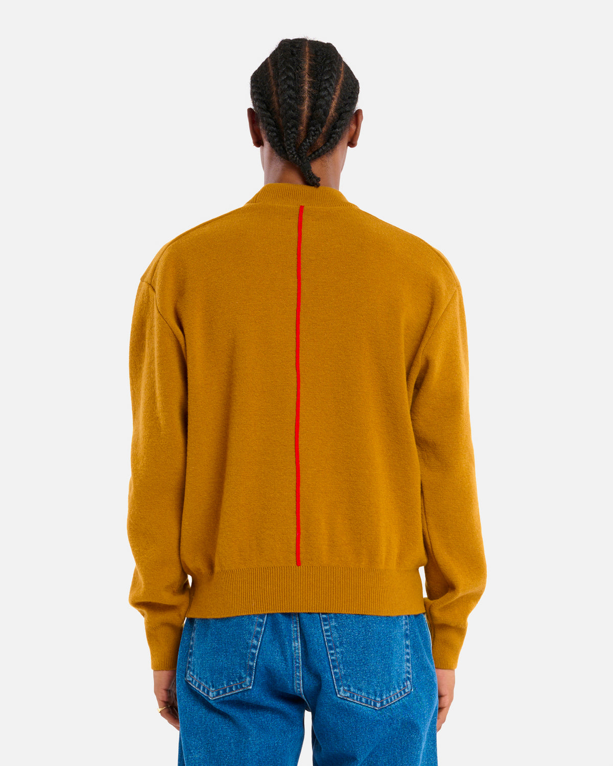 LIAM FUZZ COPPER BROWN SWEATER