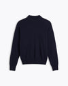 LIAM FUZZ NAVY SWEATER