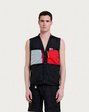 GILET LIGHT VEST BLACK MULTI