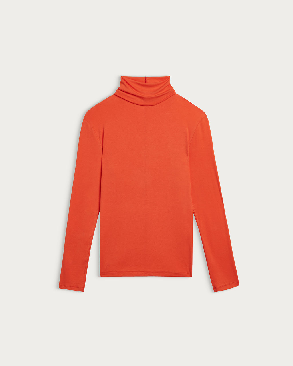 T-SHIRT MANCHES LONGUES LIGHT NECK BRIGHT ORANGE