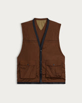 GILET LIGHT VEST BROWN MULTI