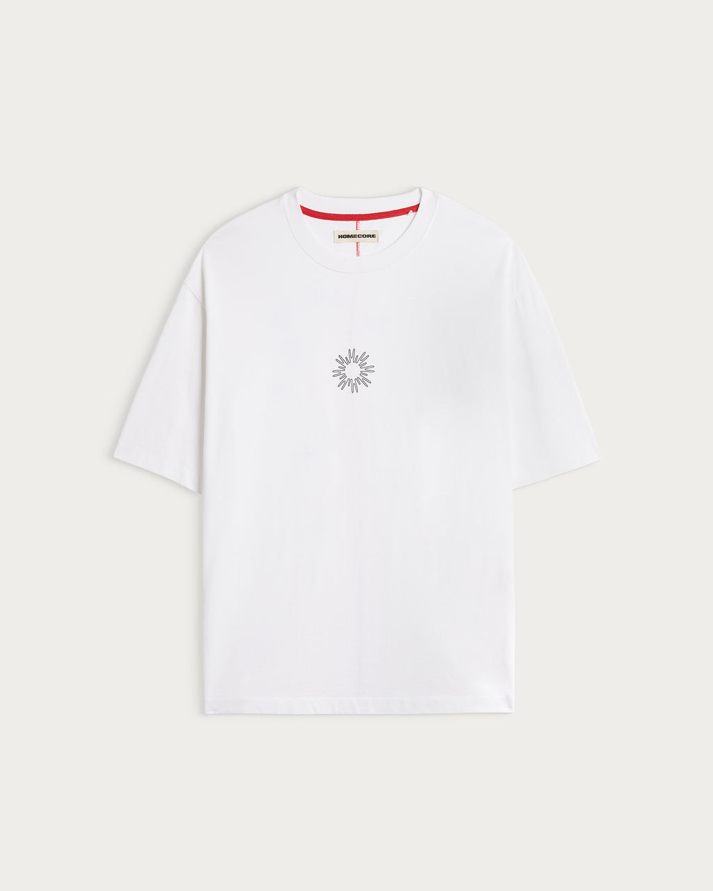 T-SHIRT LOVE ALL TEE WHITE-RED
