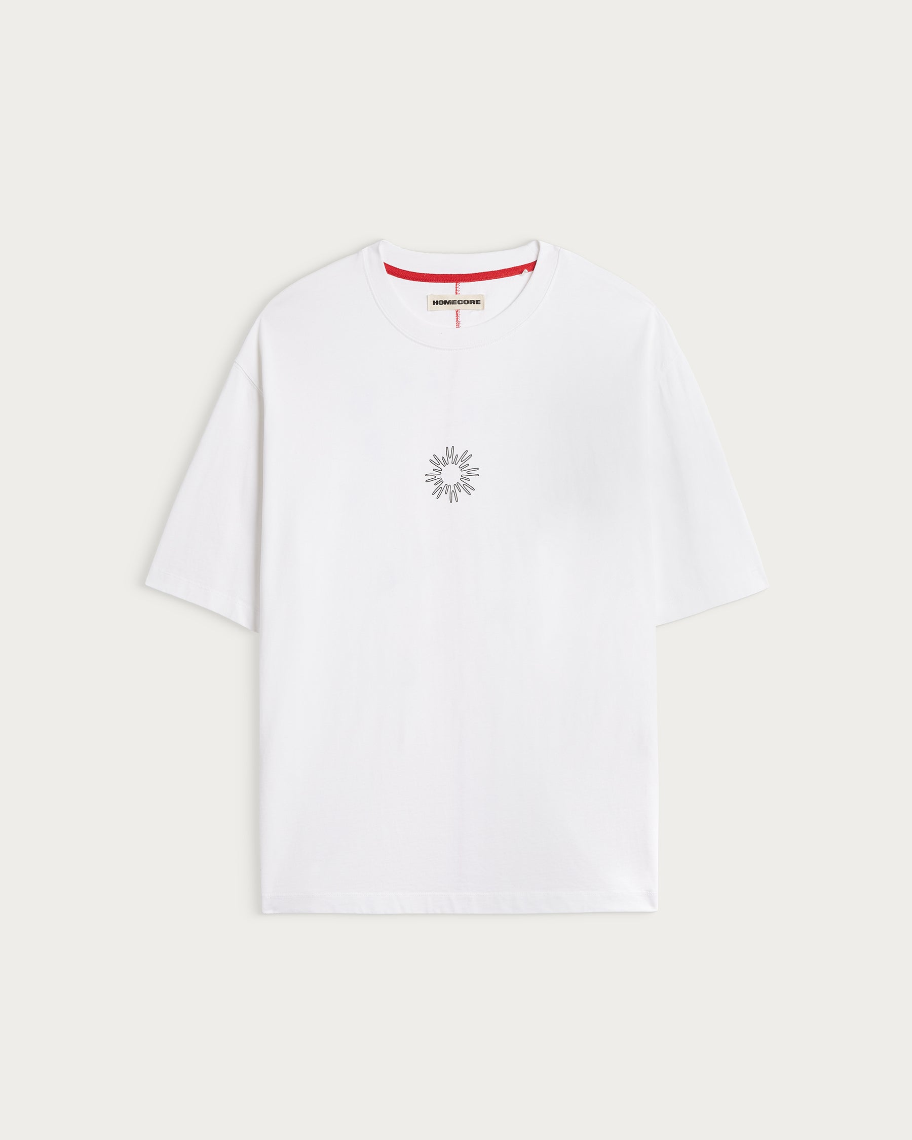T-SHIRT LOVE ALL TEE WHITE-RED