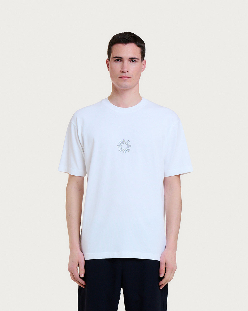 LOVE ALL TEE WHITE-RED T-SHIRT