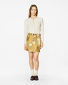 LUCIE LIMA BROWN-GREEN SKIRT