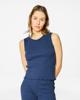 DÉBARDEUR LUNA DENIM DARK BLUE