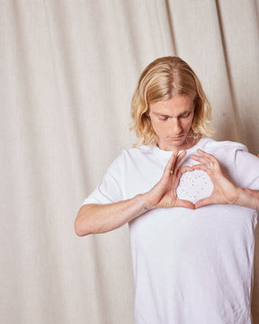 T-SHIRT LUV TEE RED WHITE