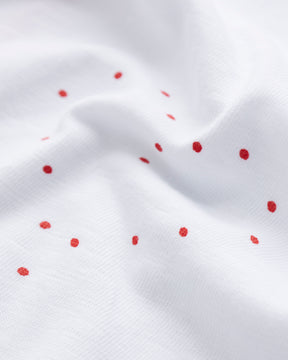 T-SHIRT LUV TEE RED WHITE