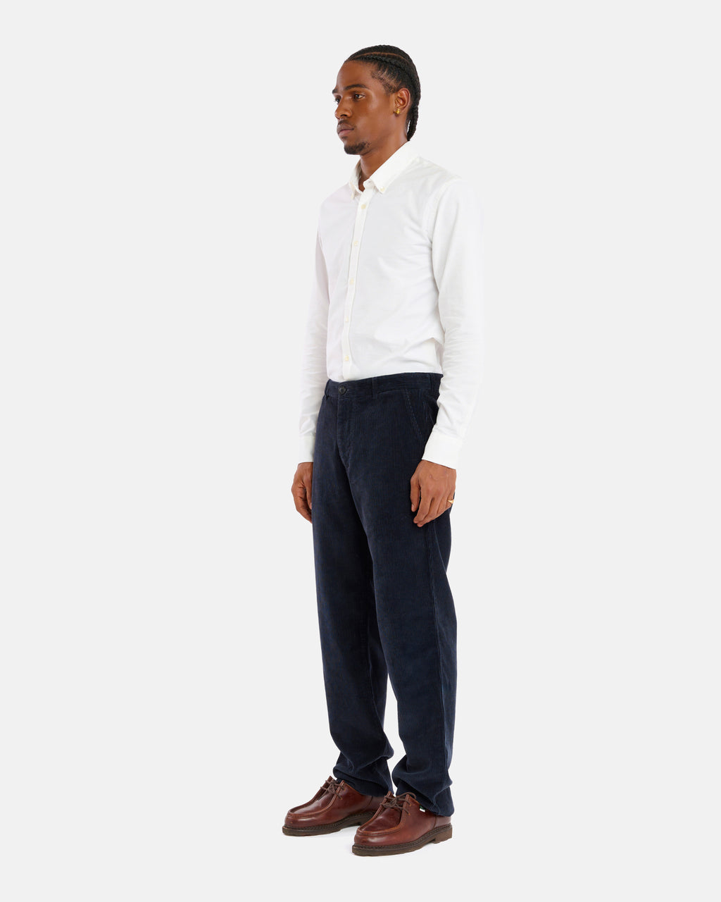 LYNCH CORD NAVY PANTS