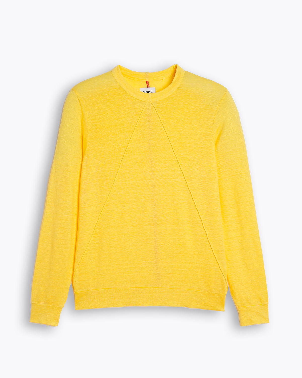 LINEN SWEAT L/S YELLOW