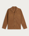 VESTE MAJIC BIO JACKET ROOT BROWN