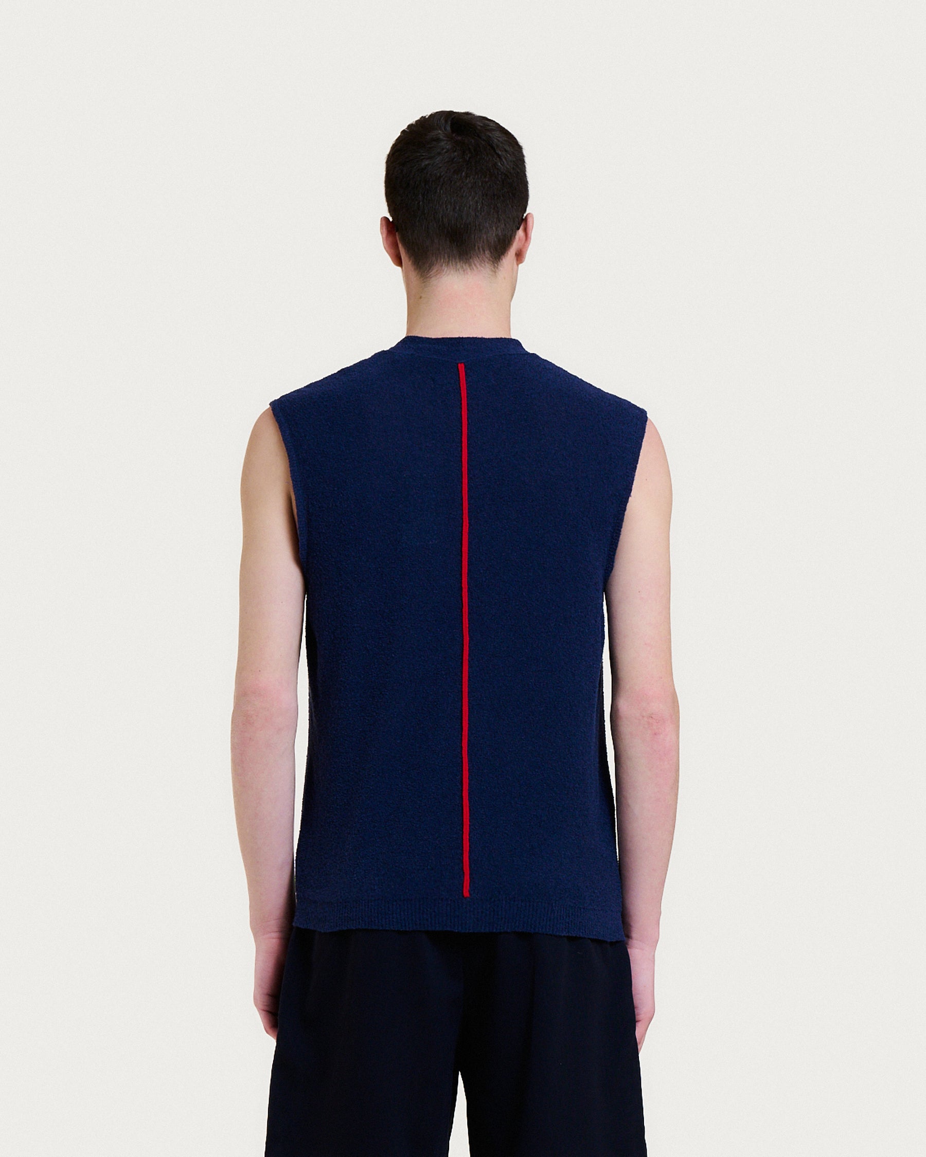 GILET MASTRO SPUMA NAVY
