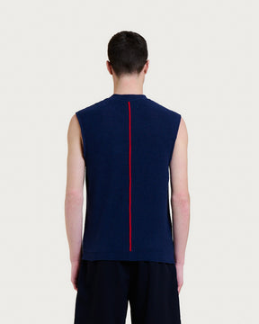 GILET MASTRO SPUMA NAVY