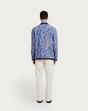 MAS CORAL BLUE MULTI JACKET