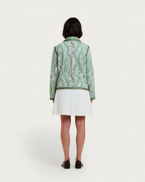 MAS CORAL GREEN MULTI JACKET