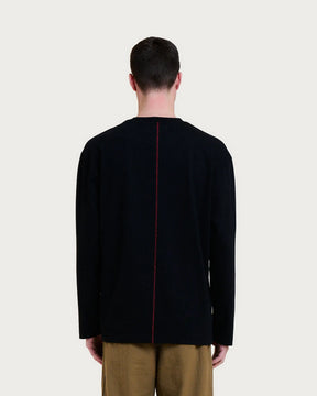 T-SHIRT MKO LONG BLACK