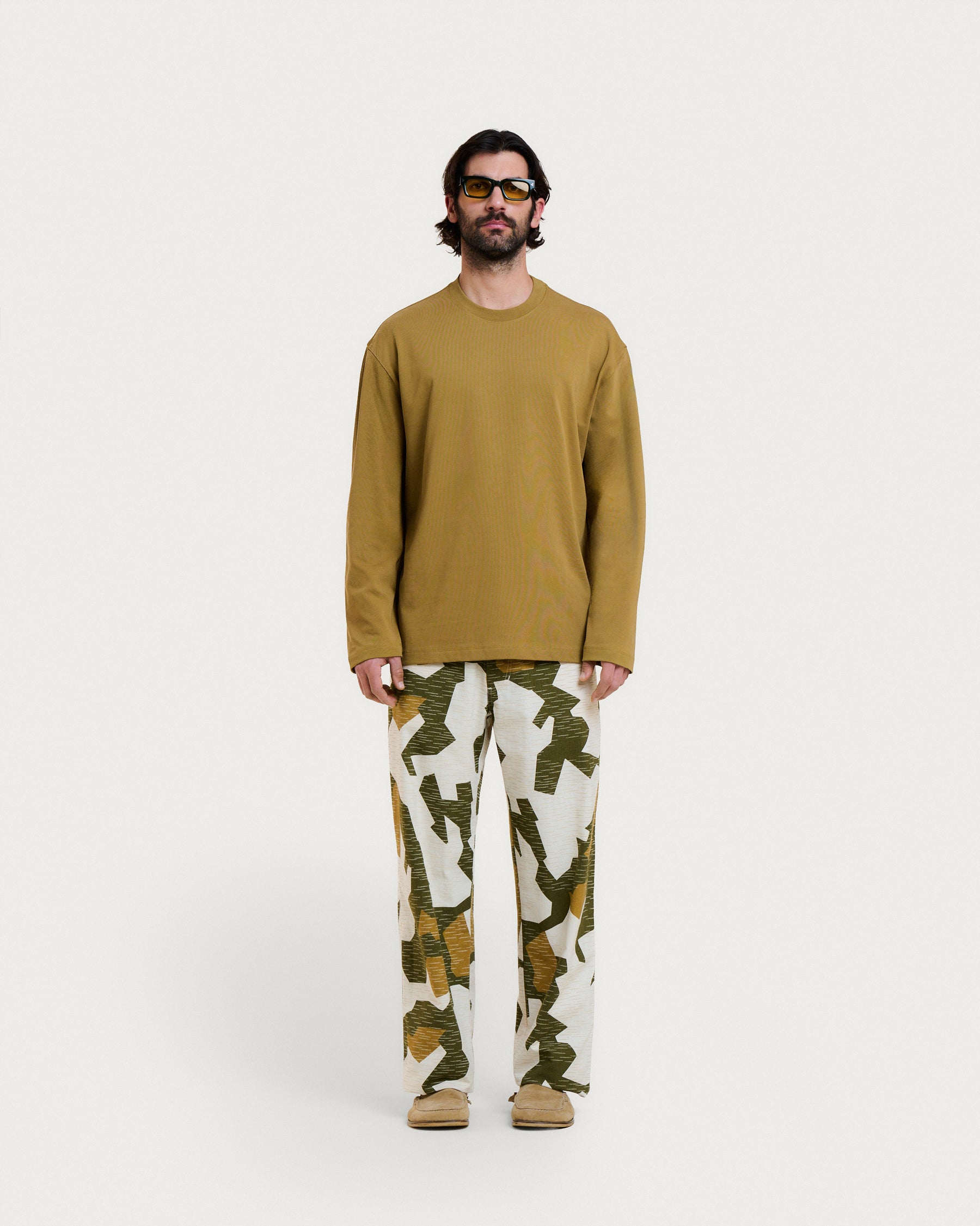 MKO LONG DESERT BEIGE T-SHIRT