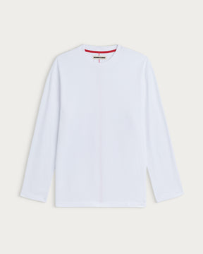 MKO LONG WHITE T-SHIRT