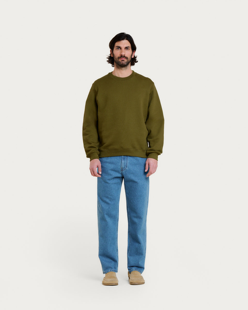 SWEATSHIRT MKO SWEAT ARMY KHAKI