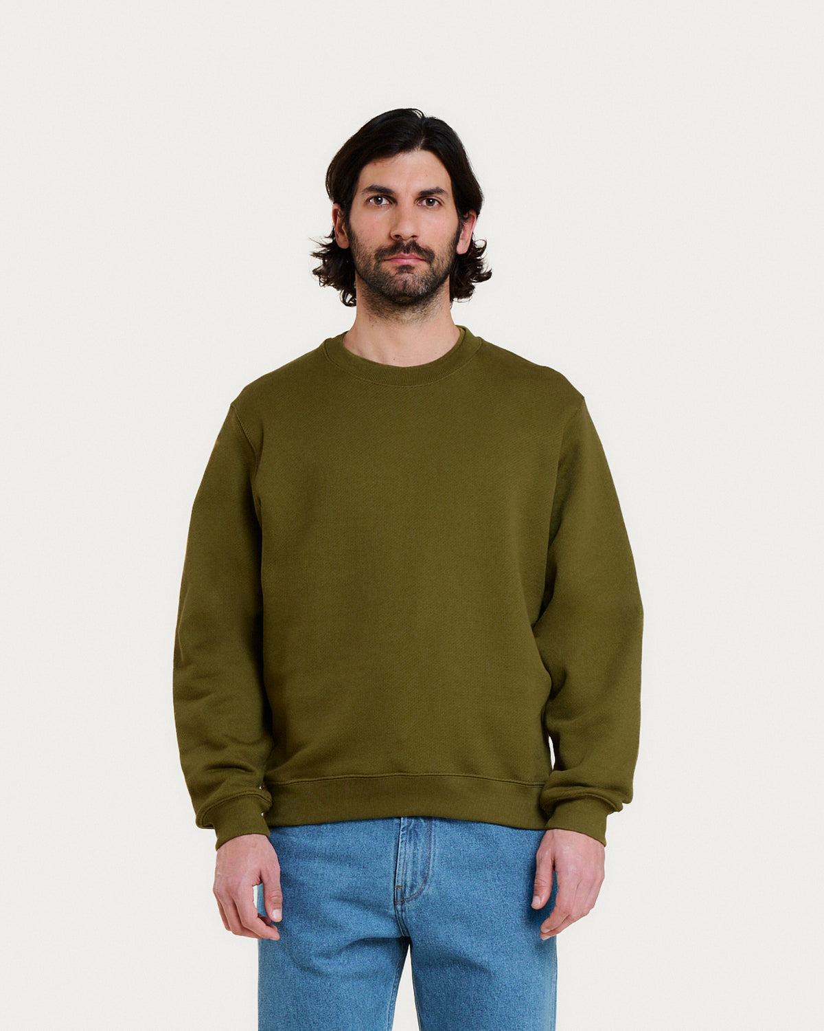 SWEATSHIRT MKO SWEAT ARMY KHAKI