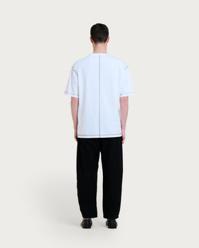 MULTICO BASEBALL WHITE-GREEN T-SHIRT